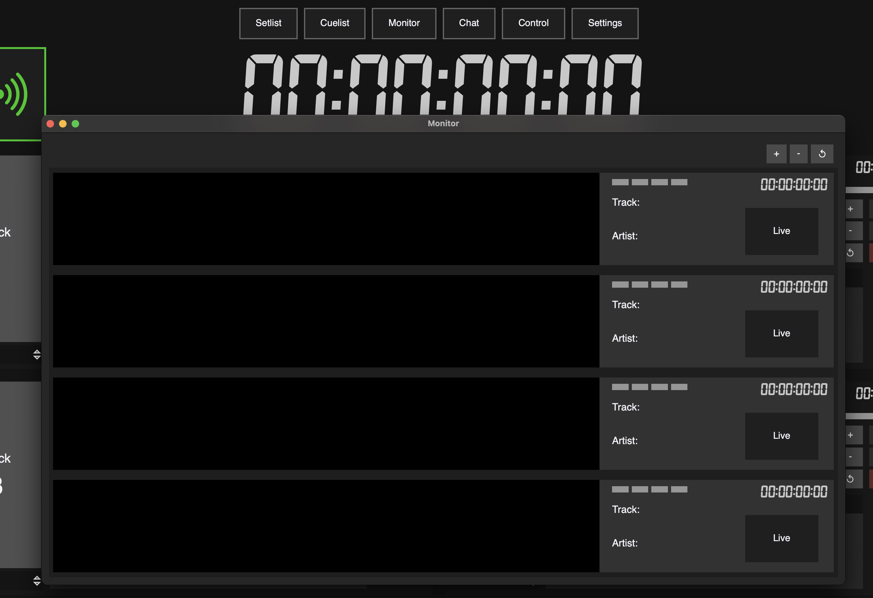 Monitor view